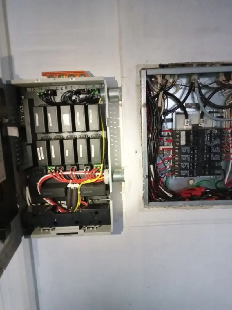 Electrical panel upgrade completed for Electrical Troubleshooting in Sennett